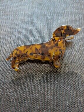 Dachshund Hair Claw Clip